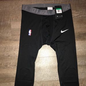 Nike Pro NBA 3/4 Compression Black